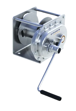 Gebuwin Spur Gear Hand Winch 1500kg, Stainless Steel