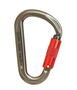  ISC HMS Quadlock (4-way) Aluminium Karabiner - MBS 27kN - Anodised Finish