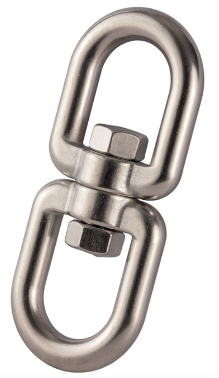 Stainless Steel Swivel Eye/Eye 6mm