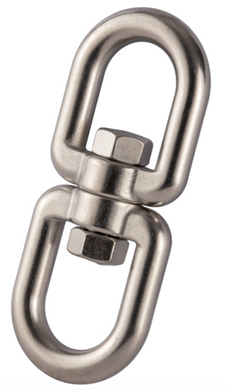  Stainless Steel Swivel Eye/Eye 6mm