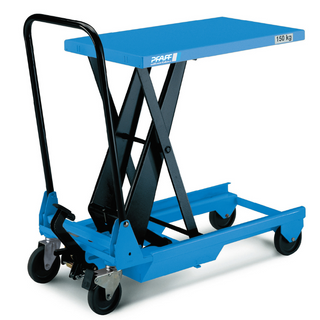  Pfaff HF SM 800kg Mobile Scissor Lift Table – Manual Hydraulic