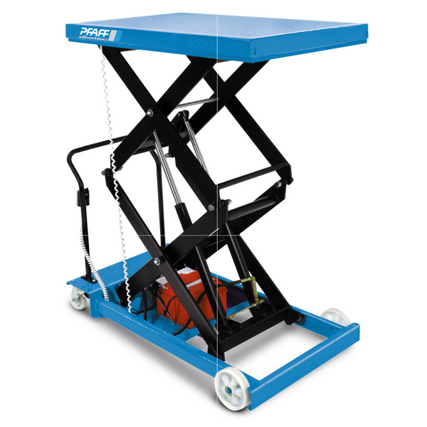 Pfaff HF DE Mobile Double Scissor Lift – Electric Hydraulic