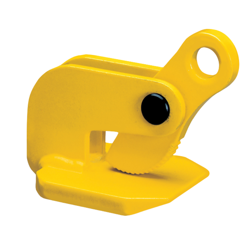 Yellow Camlok THK Thin Sheet Horizontal Plate Clamp