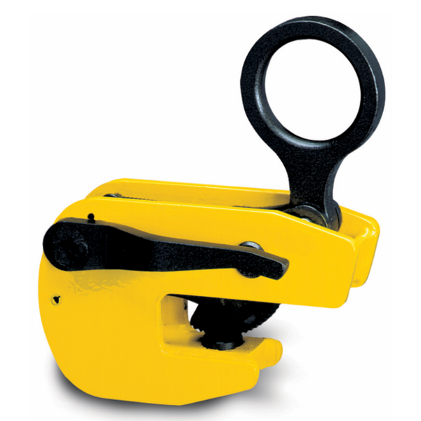 Yellow Camlok TTG Girder Grab - Horizontal Transport