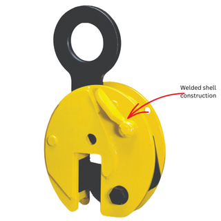 Camlok CZ Heavy Duty Chain Link Plate Clamp with Lock CZ 30L (LC) - W.L.L 30000kg - (JC) 65-130mm