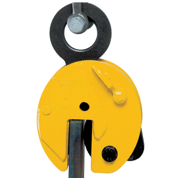 Yellow and Black Camlok CZ Heavy Duty Plate Clamp