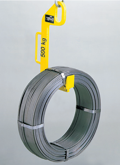 Yellow Camlok TCS Turning Hook in use