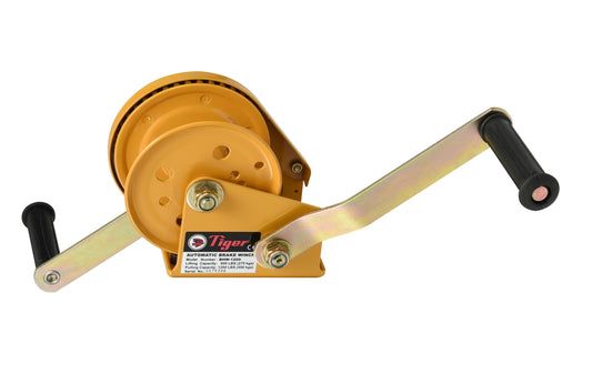 TIGER BRAKE HAND WINCH (BHW) SINGLE OR DUAL HANDLE OPTION 550kg / Dual Handle