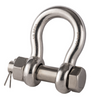 Stainless Steel Load Rated Safety Nut and Bolt Pin Bow Shackle 6.0t