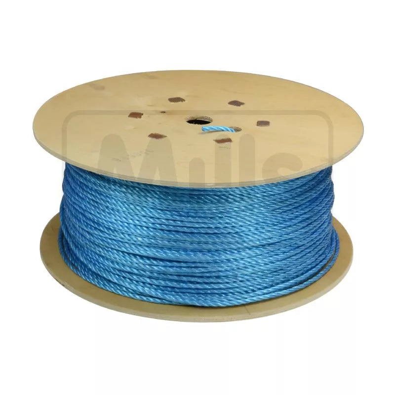 6mm x 500m Polypropylene Draw Rope on Drum | Telecoms & Utilities from RiggingUK