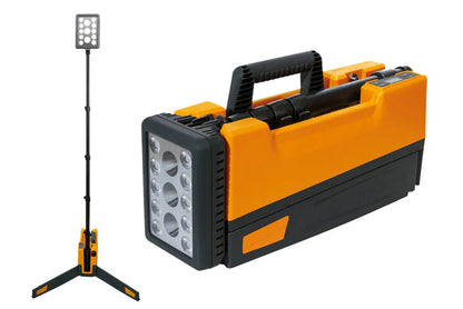 Solaris Pro X  - 16000 Lumens - 36.4Ah - 48 Hour Runtime - Rechargeable Area Light