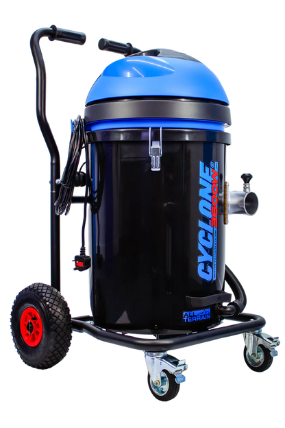 Kiam CYCLONE® All Terrain Gutter Vacuum System 3600W 76L Polypropylene (Black)