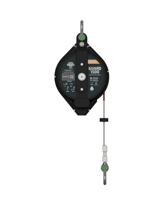  Guard 1500kg SWL Load Arrestor Block - 10m Galvanised Rope 10m