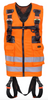 Kratos - Orange High-Visibility 2 Point Full Body Harness - Size Universal Universal