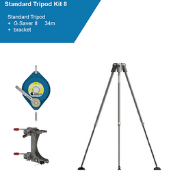  GLOBESTOCK G.Tripod 230 Standard TRIPOD KIT 8 (34m)