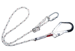  Portwest - Adjustable Restraint Lanyard White 2m with Scaff hook
