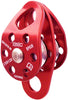 ISC Small Double Eiger Pulley with Becket - MBS 36kN - Max Rope Dia 13mm