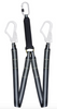 Kratos - 1m or 1.5m Flame Resistant Y Forked Webbing Lanyard