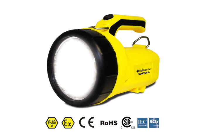Sigma RSL - 370 Lumens - Zone 0 - Rechargeable ATEX Searchlight