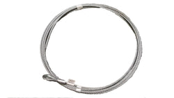  8mm DIA 7 x 19 Galvanised Wire Rope, 10 metres long with Loop