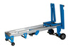 Lightweight Aluminium Hand Stacker Truck - Wide Base Legs