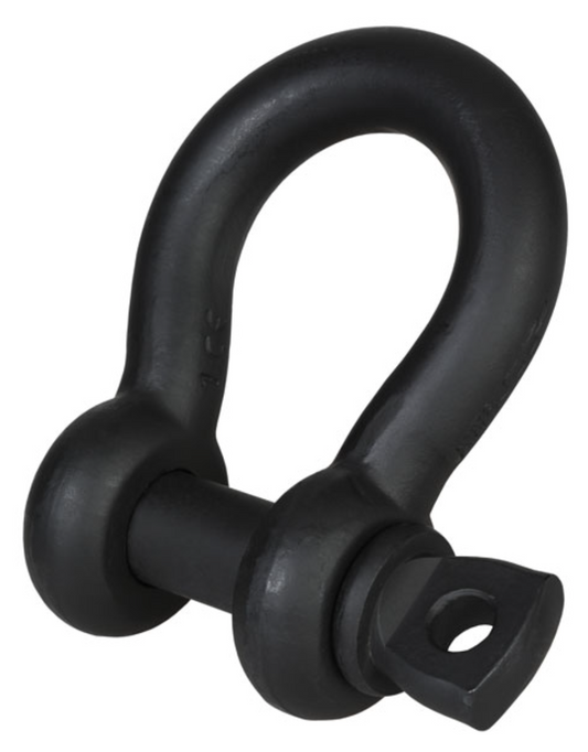 Green Pin Grade 6 Theatre Bow Shackle with Screw Collar Pin 8.5t