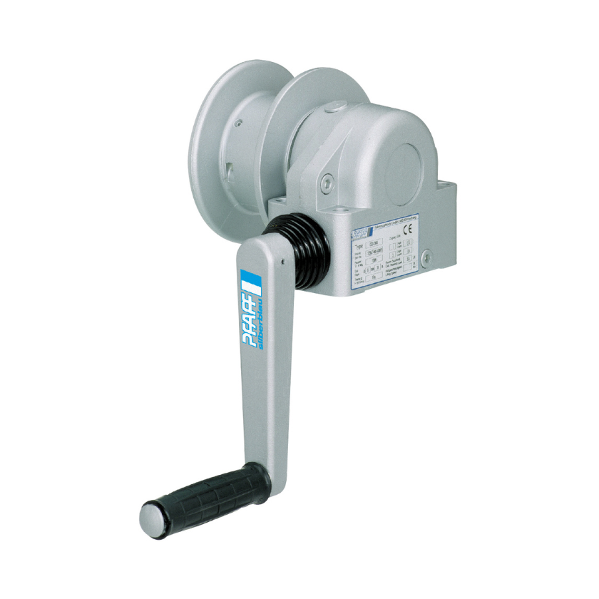 Pfaff SW-KAL (CG) 1120kg Compact Aluminium Rope Winch with Free-Wheeling Device