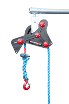 Securpulley Gin Wheel with Straight Arm Bracket and 30m Polyproplene Rope
