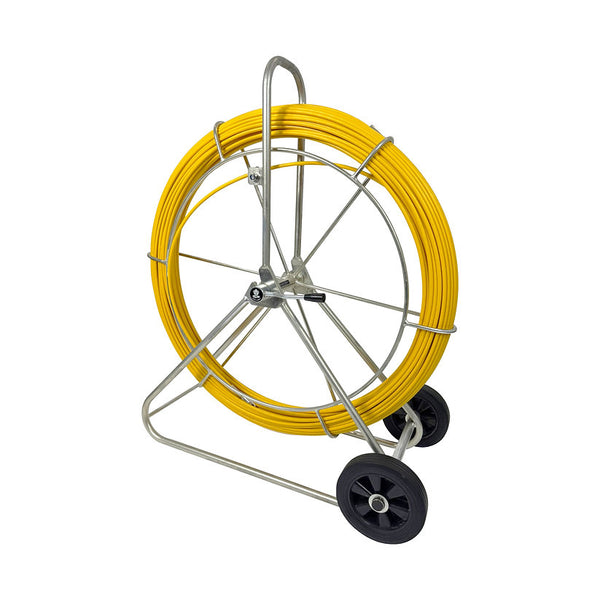 9mm x Quick Release King Cobra Cable Duct Rodder with Rod & Frame - main image showing a complete unit, solve your cable rodding problems today with this innovative tool