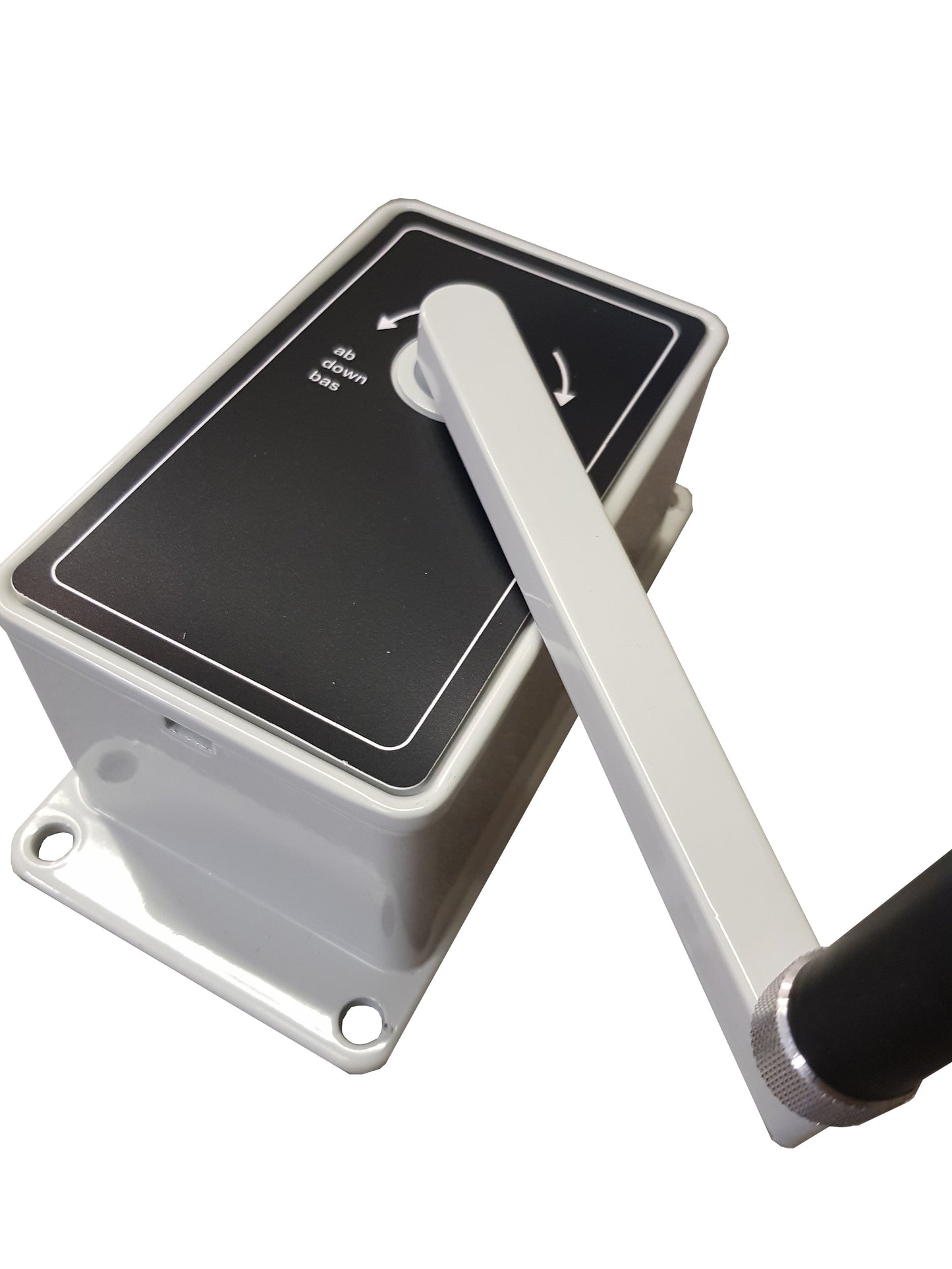 AG100 - Hand Winch with Aluminium Die Cast Construction, ideal for operating washing lines and similar uses - from RiggingUK. 