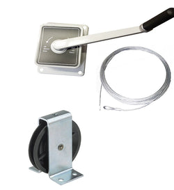 AG45 - 45kg Hand Winch- Kits for -  Clothes/Washing lines, Fitness Equipment, Chandeliers - plus many others