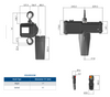 CM BatteryStar 1000kg Battery Powered Chain Hoist - 6.0m HoL