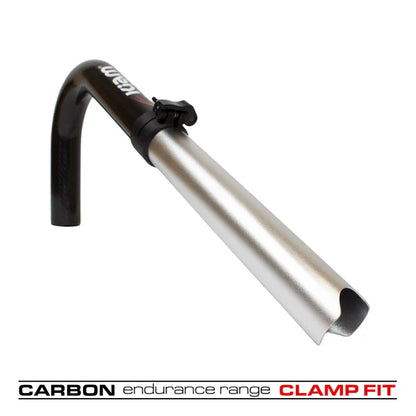 Clamped Carbon Fibre Gutter Vacuum Pole Kit (51mm Diameter) 20ft-40ft Kits