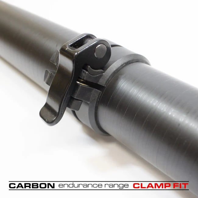 Clamped Carbon Fibre Gutter Vacuum Pole Kit (51mm Diameter) 20ft-40ft Kits