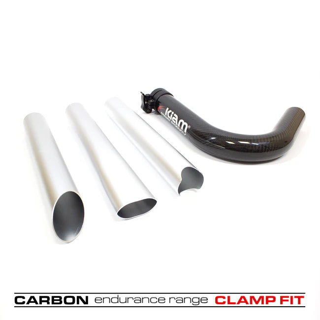 Clamped Carbon Fibre Gutter Vacuum Pole Kit (51mm Diameter) 20ft-40ft Kits