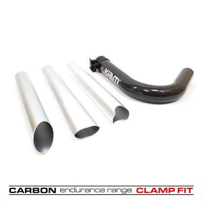 Clamped Carbon Fibre Gutter Vacuum Pole Kit (51mm Diameter) 20ft-40ft Kits