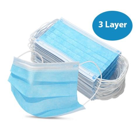 CE Marked 3 Layer Face Masks 