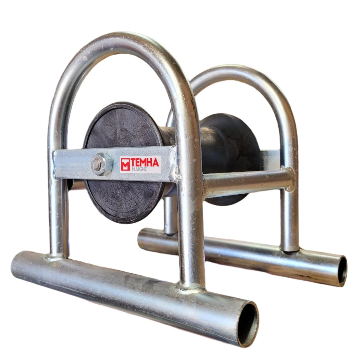 Cable Roller Pipe Plate - with Polyamide Roller from RiggingUK