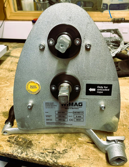 WIMAG - SW650 Braked Rope Hand Winch