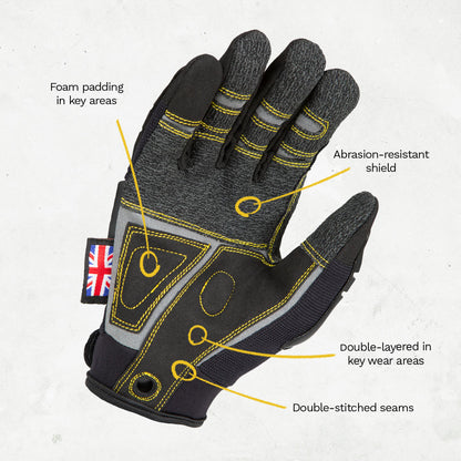 Protector 5.0 SF Heavy Duty Gloves (Full Fingered)