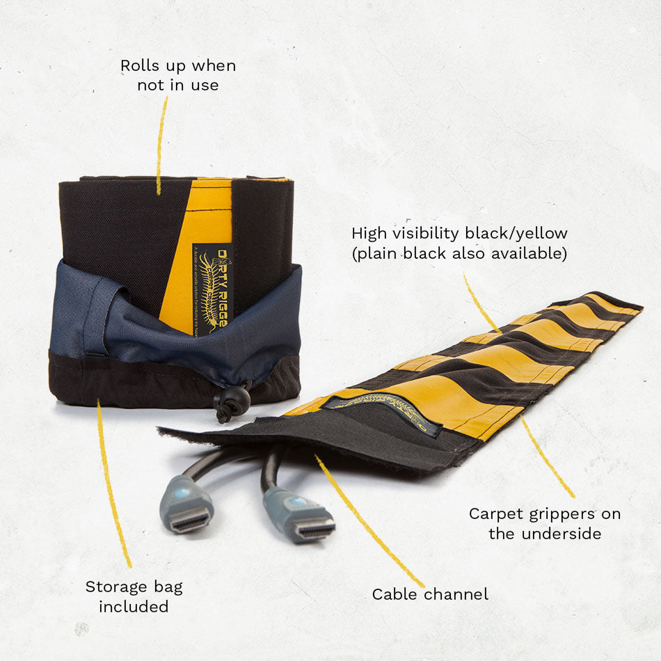 Buy Dirty Rigger Carpet Crawler Cable Cover from RiggingUK - Main Features