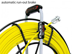 RUNPOTEC Fiberglass Rod Ø9mm 150m + Steel Cage