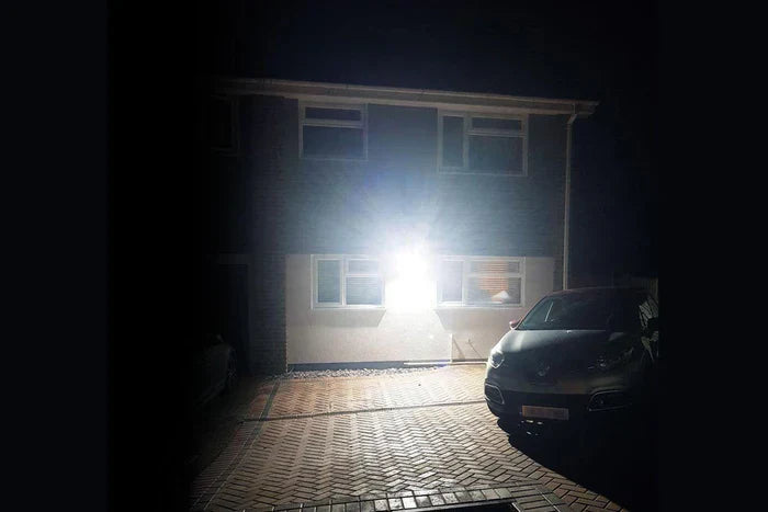 NightSearcher FastStar 50 PIR AC Powered Flashlight in use