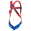 FP11RER_Portwest_-_1_Point_Safety_Harness_Red - Rear View - from RiggingUK