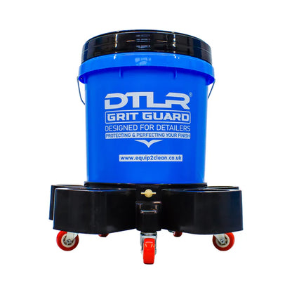 DTLR® Grit Guard Wash Bucket with Trolley