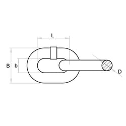 Grade 80 Short Link Chain- RiggFix