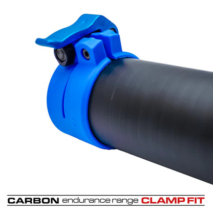 Clamped Carbon Fibre Gutter Vacuum Pole Kit (51mm Diameter) 20ft-40ft Kits
