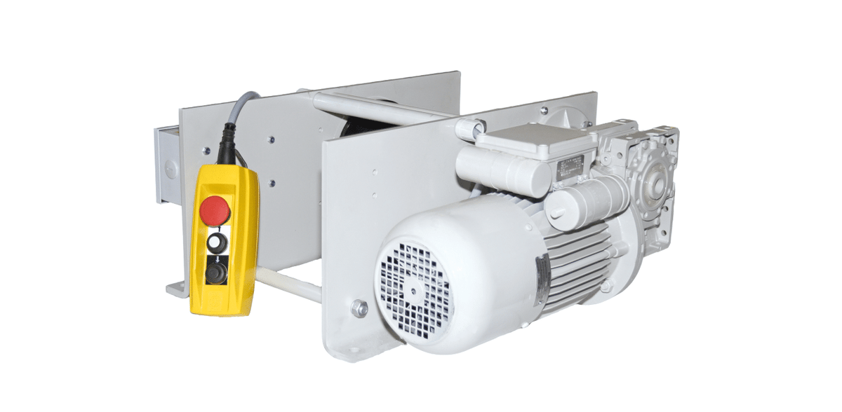 EW 1000Kg | Gebuwin | Electric worm gear winch 230v or 440v Ref: 156-29