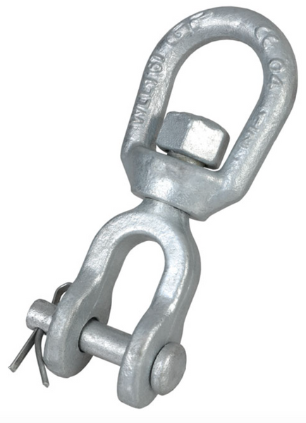 Green Pin Swivel Eye/Jaw from RiggingUK