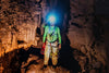 NightSearcher HT800RX rechargeable head torch in use